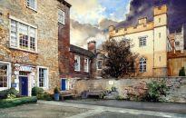 The Chorister School is situated within The College on the East side of the Cathedral. The School celebrated it's 600th anniversary in 2016 and this painting was commissioned by the then head teacher Yvette Day to mark the event and hangs in the main hall.
