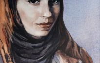 One of my very rare forays into portraiture. 